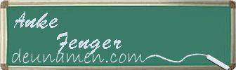 Anke Fenger Visitenkarte